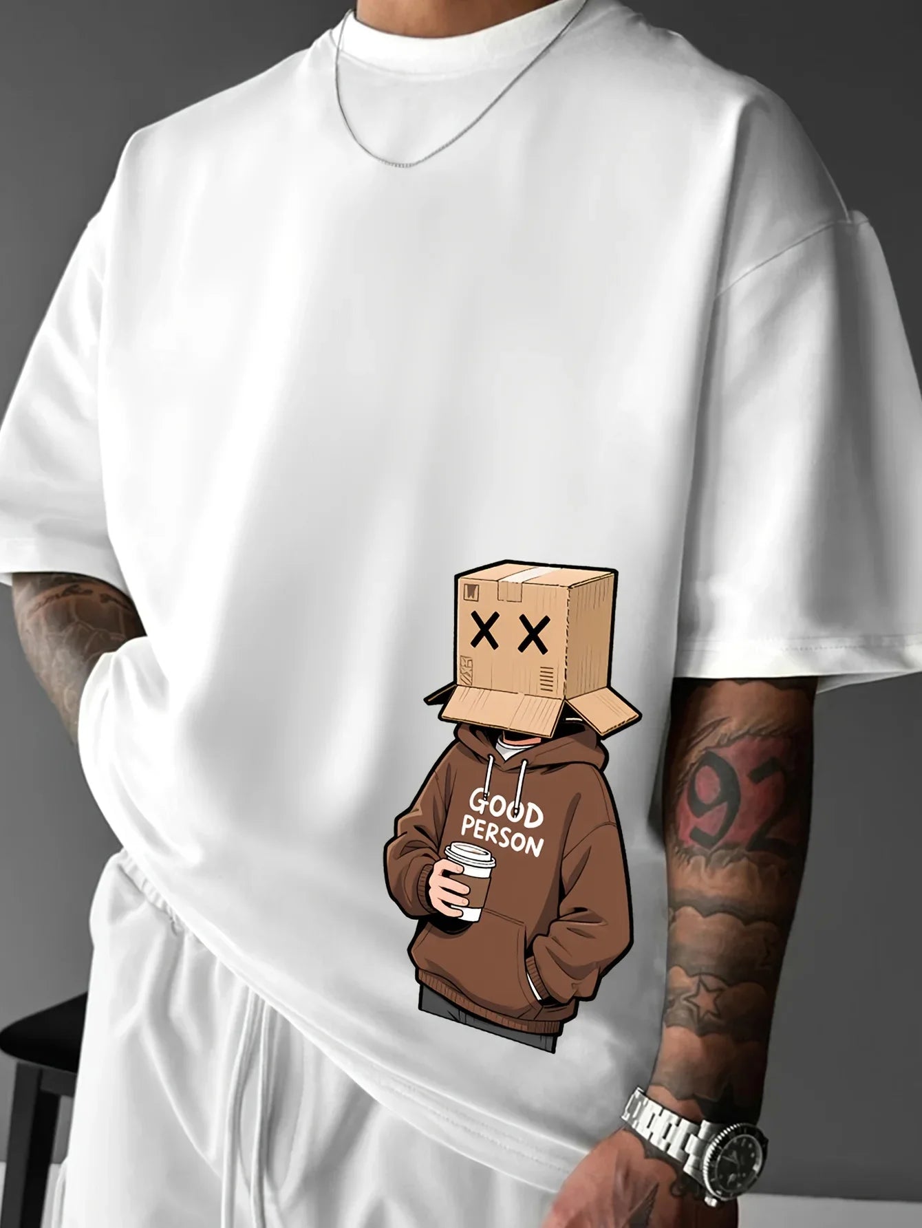 Men’s Good Person Boxhead Graphic Tee