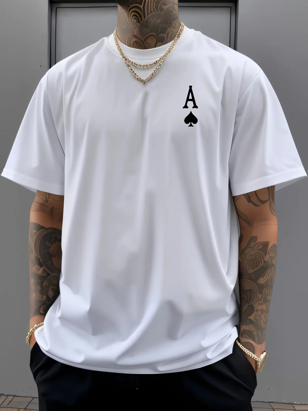 Summer Ace of Strength Graphic Tee