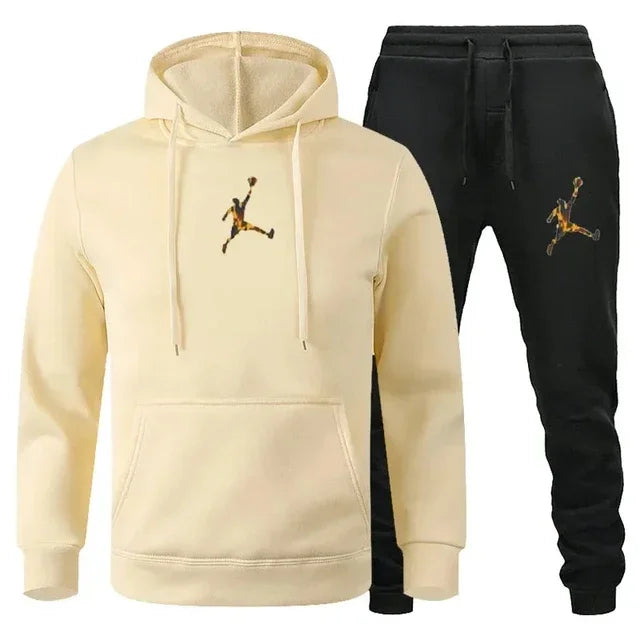 The two-piece streetwear Golden Flight Set