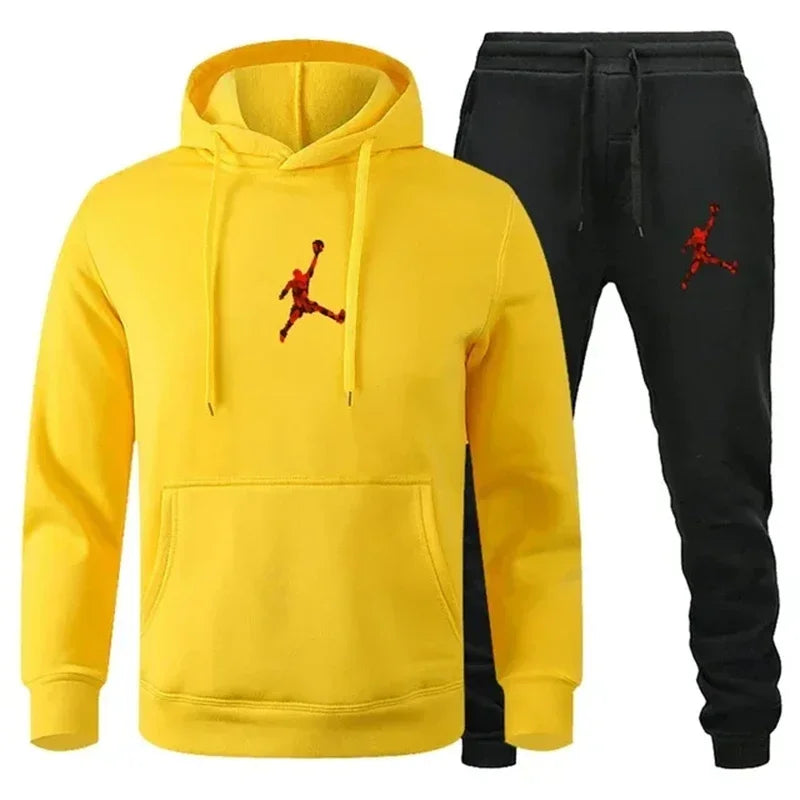 The two-piece streetwear Golden Flight Set