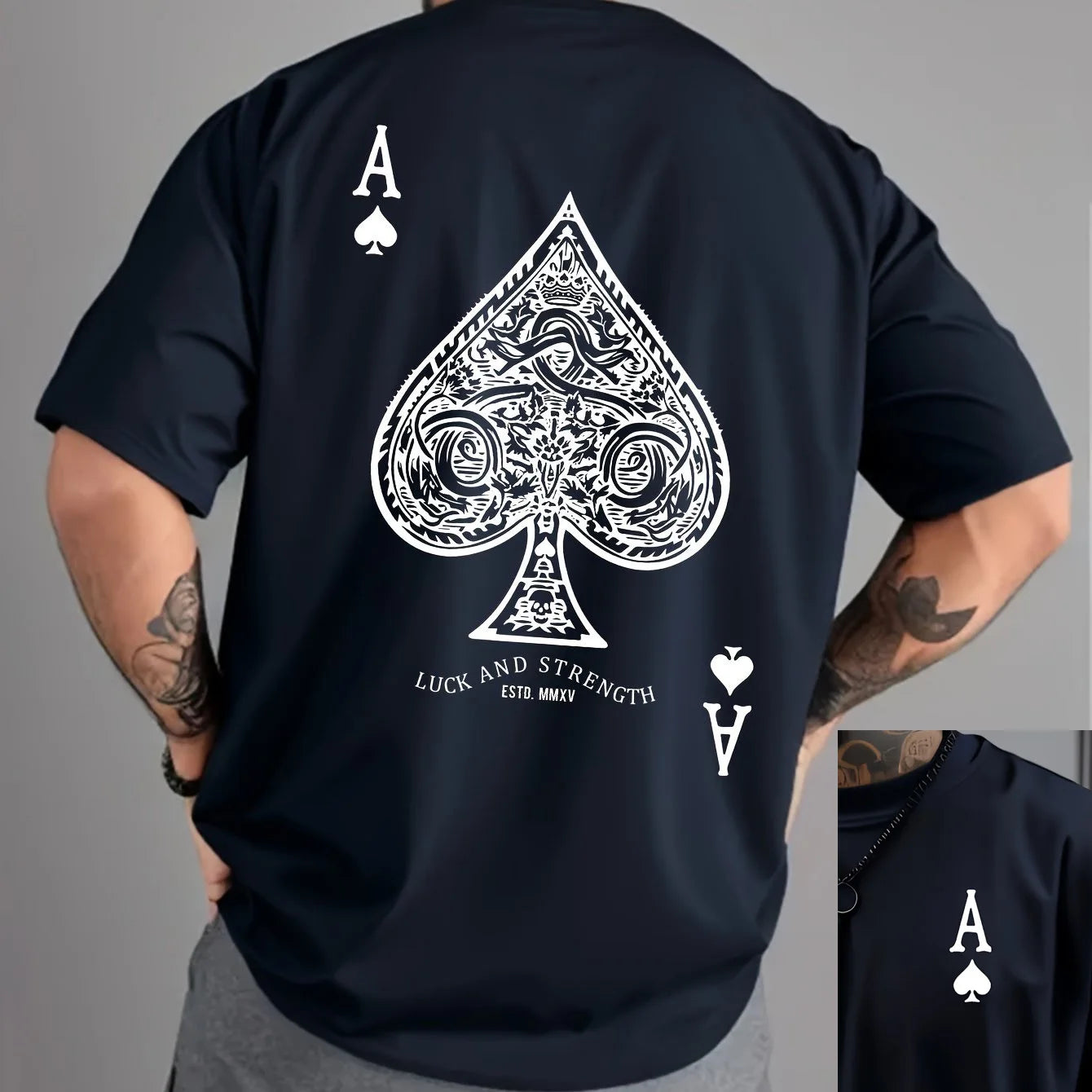 Summer Ace of Strength Graphic Tee