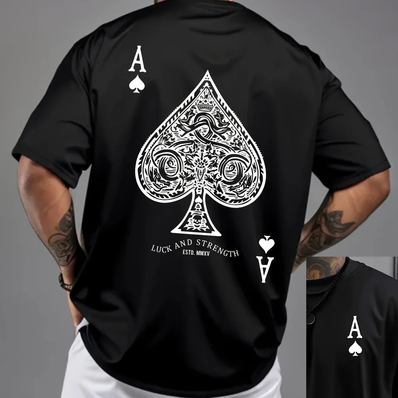 Summer Ace of Strength Graphic Tee