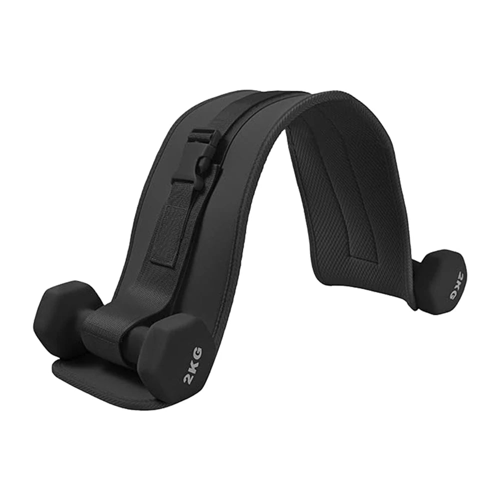 Exercise Hip Thrust Belt FlexCore Adjustable Neck & Shoulder Strength Trainer Gym or Home Workouts