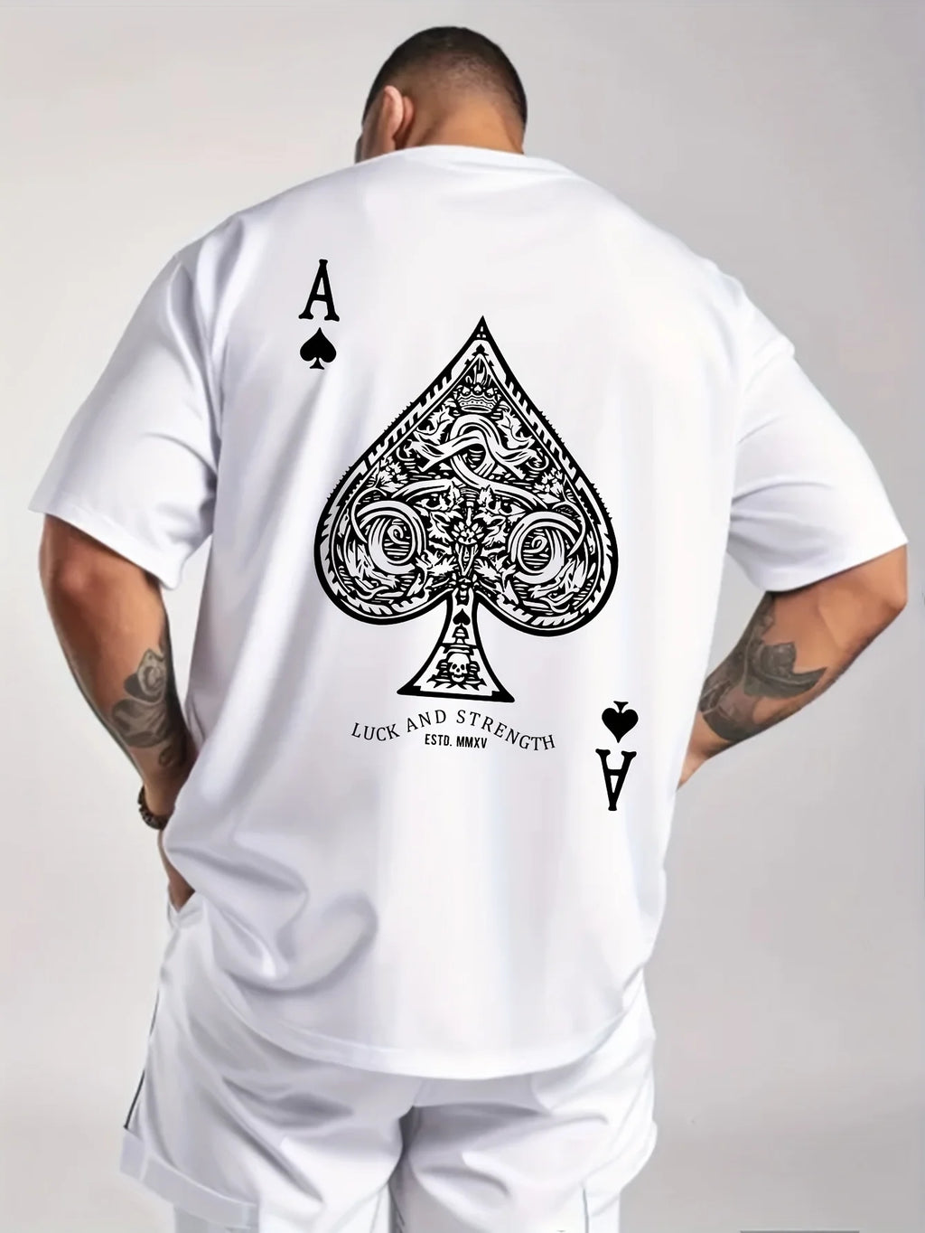Summer Ace of Strength Graphic Tee